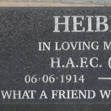 HEIBERG H.A.F.C. 1914-1998