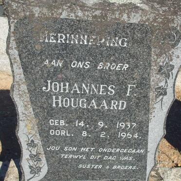 HOUGAARD Johannes F. 1937-1964