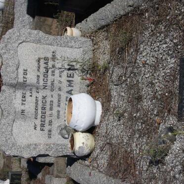 HUYSAMEN Frederick Nicolaas 1922-1957 :: HUYSAMEN Du Toit 1951-2008