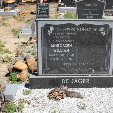 JAGER Morgasen William, de 1921-1992