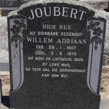 JOUBERT Willem Adriaan 1907-1973