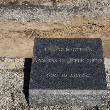 JOUBERT Gielie 1879-1952 &amp; Martha 1887-1966