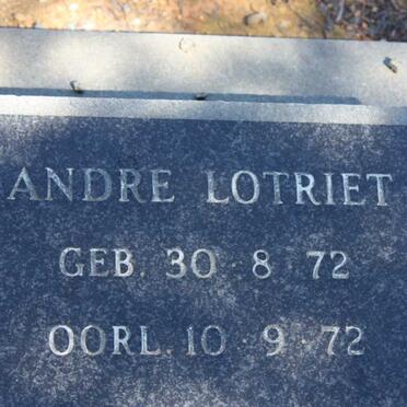 LOTRIET Andre 1972-1972