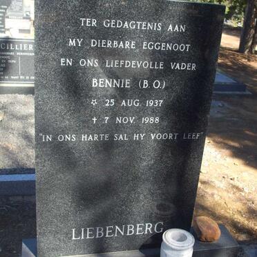 LIEBENBERG B.O. 1937-1988