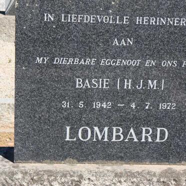 LOMBARD H.J.M. 1942-1972