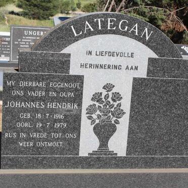 LATEGAN Johannes Hendrik 1916-1979