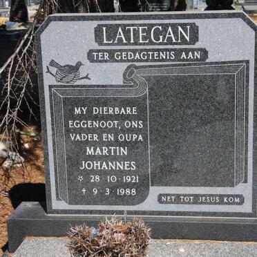 LATEGAN Martin Johannes 1921-1988