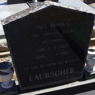 LAUBSCHER Paul Marais 1967-1980