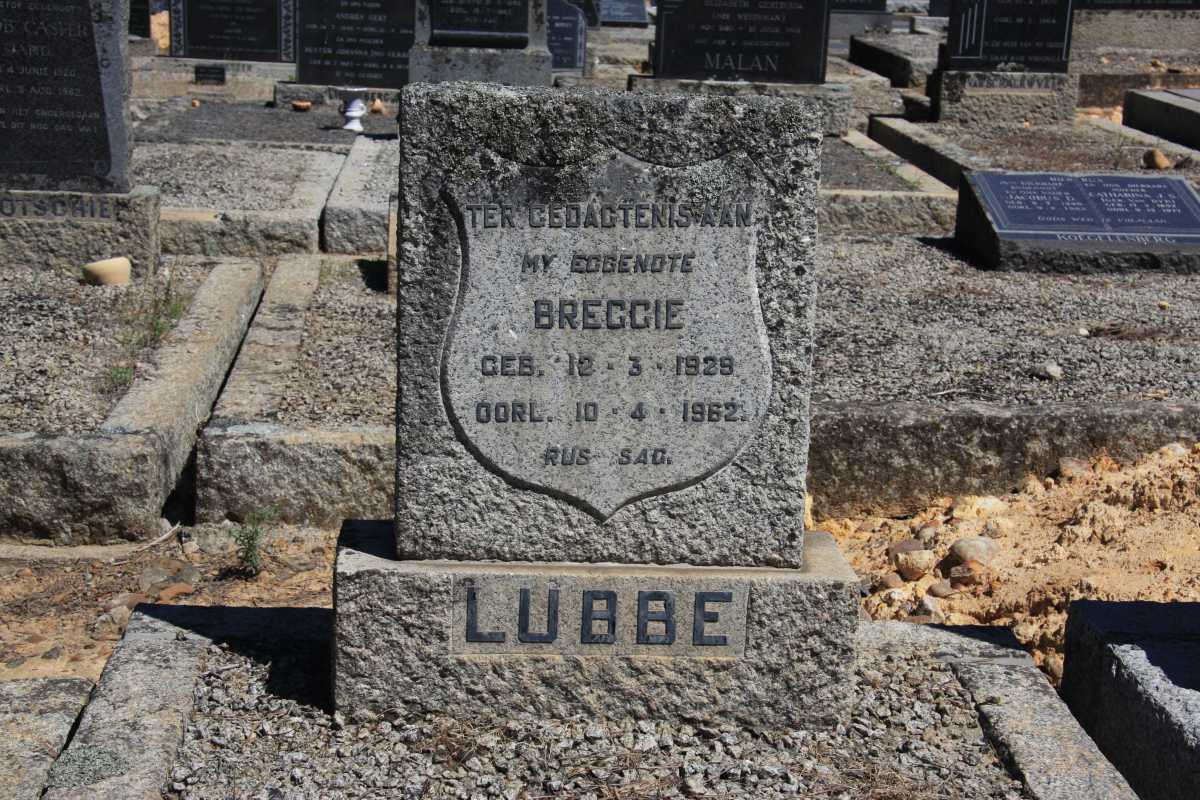 LUBBE Breggie 1929-1962