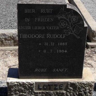 LOTZE Theodore Rudolf 1885-1964
