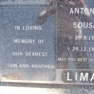 LIMA Antonio Sousa 1975-1996