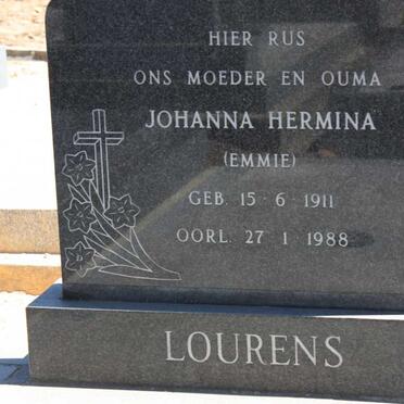LOURENS Johanna Hermina 1911-1988