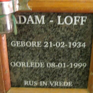 LOFF Adam 1934-1999