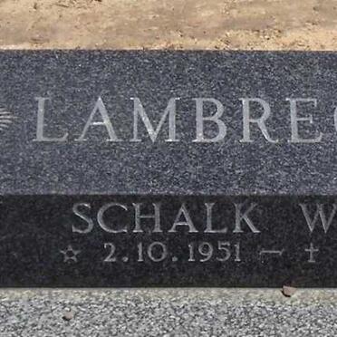 LAMBRECHTS Schalk Willem 1951-1986