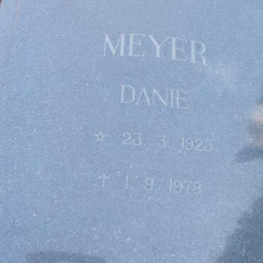 MEYER Danie 1925-1979