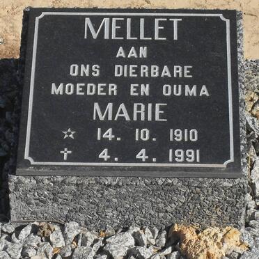 MELLET Marie 1910-1991