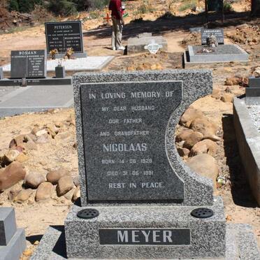 MEYER Nicolaas 1929-1991