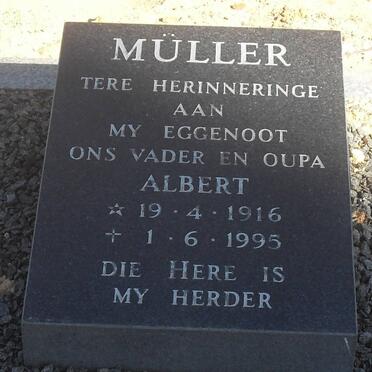 MULLER Albert 1916-1995