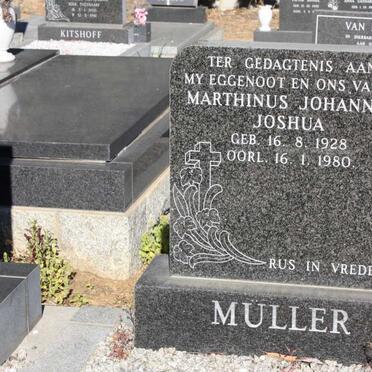 MULLER Marthinus Johannes Joshua 1928-1980