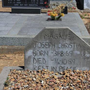 MAGALIE Joseph Christian 1969-1989