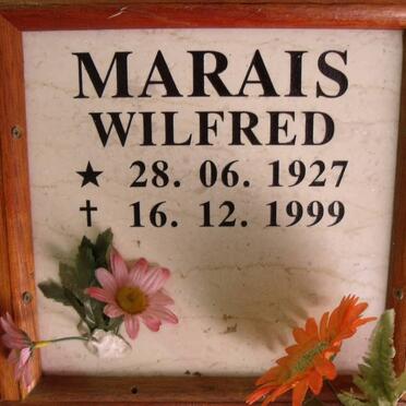MARAIS Wilfred 1927-1999
