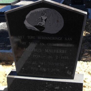MALHERBE Jacobus 1959-1978