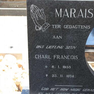 MARAIS Charl Francois 1955-1974