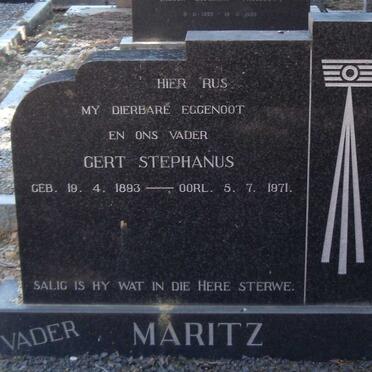 MARITZ Gert Stephanus 1893-1971