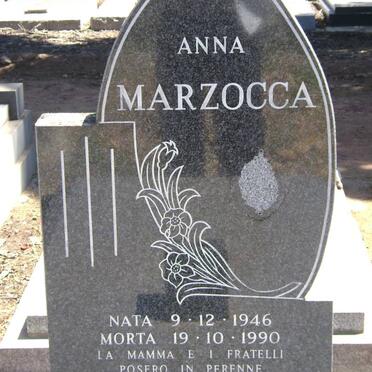 MARZOCCA Anna 1946-1990