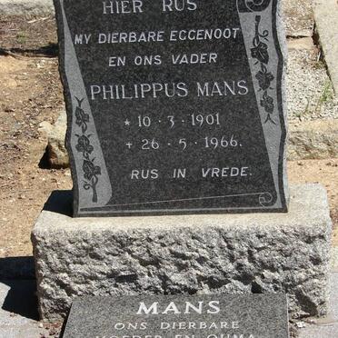 MANS Philippus 1901-1966 & Johanna E. 1911-1994