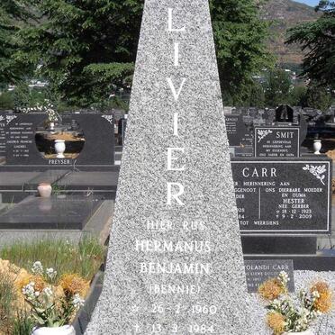 OLIVIER Hermaus Benjamin 1960-1984