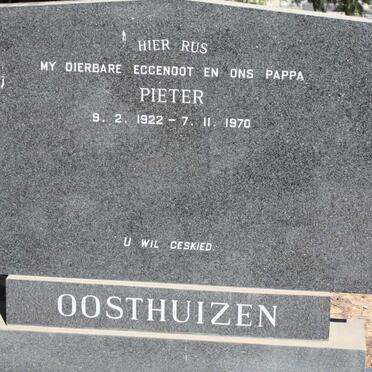OOSTHUIZEN Pieter 1922-1970