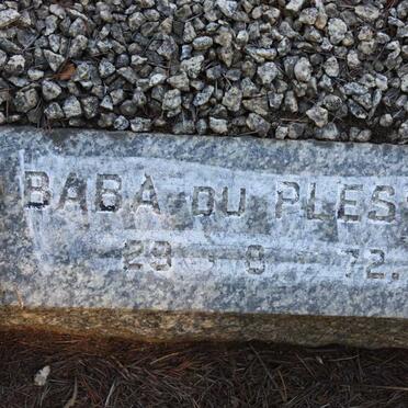 PLESSIS Baba, du -1972