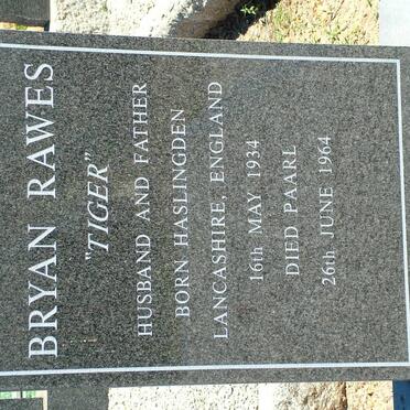 RAWES Bryan 1934-1964