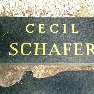 SCHAFER Cecil