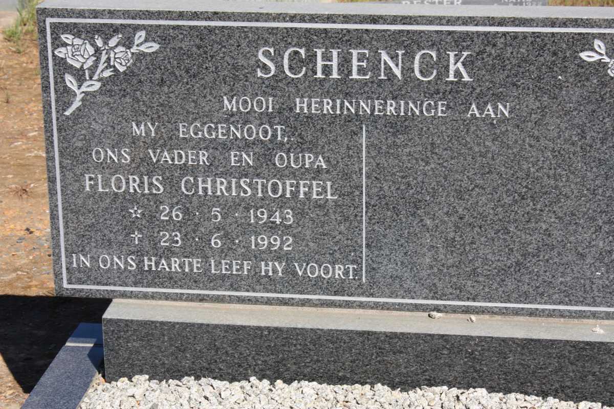 SCHENCK Floris Christoffel 1943-1992