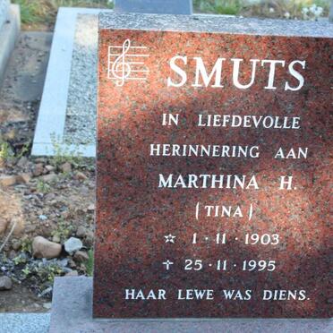 SMUTS Marthina H. 1903-1995