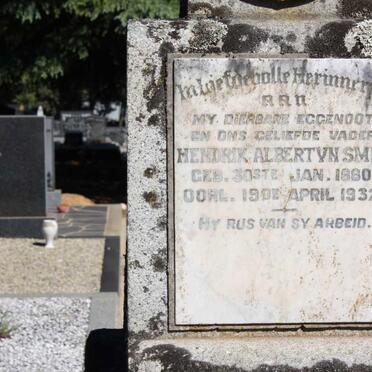 SMIT Hendrik Albertyn 1860-1932 & C.M.P.C. 1879-1973 _2