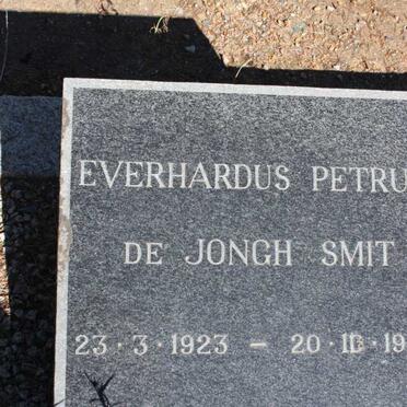 SMIT Everhardus Petrus De Jongh 1923-1964
