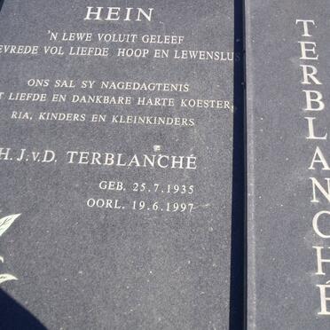 TERBLANCHÉ H.J. v.D. 1935-1997