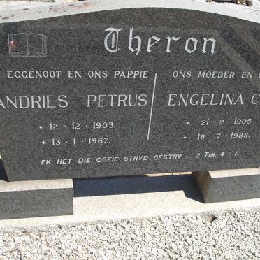 THERON Andries Petrus 1903-1967 &amp; Engelina C.S. 1905-1988