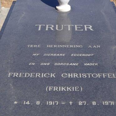 TRUTER Frederick Christoffel 1917-1971