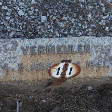 VERMEULEN ? 1939-1941