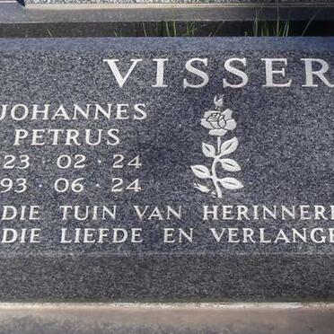 VISSER Johannes Petrus 1923-1993