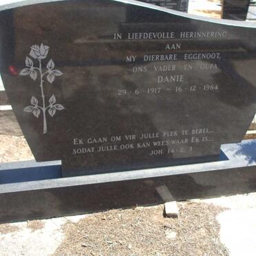 VILLIERS Danie, de 1917-1984 :: VILLIERS Daleen, de 1960-1974 