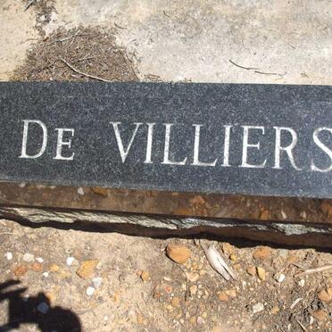 VILLIERS, de