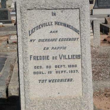 VILLIERS Freddie, de 1896-1937