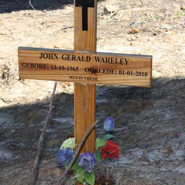WARELEY John Gerald 1965-2010