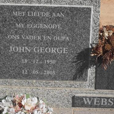 WEBSTER John George 1950-2005