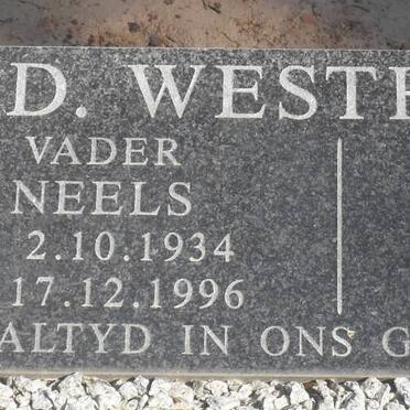 WESTHUIZEN Neels, V.D. 1934-1996 & Sylvia 1932-
